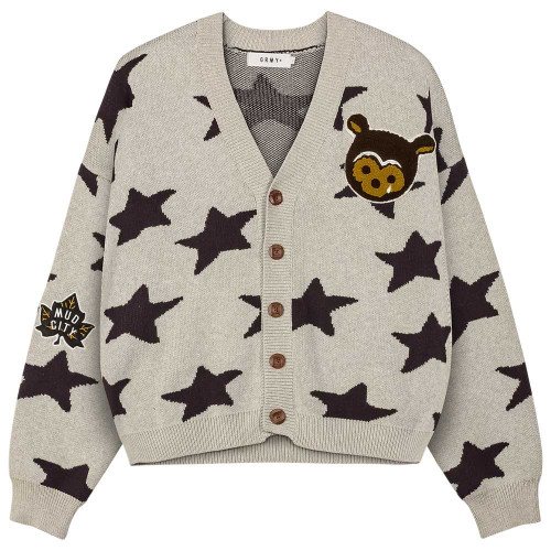 Grimey Unisex ζακέτα Mud'S The Residence Knit Cardigan